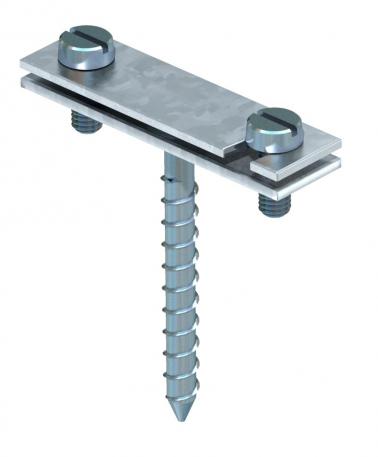 Fascetta distanziatrice per conduttori piatti, con vite da legno 62 | max. FL40