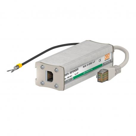 Limitatore di sovratensione RJ45 S-E100 4-F 4 | Protezione fine, 4 cavi + schermatura |  | 6 | RJ45