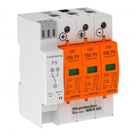 Limitatore sovratensione V50-B+C 3PHFS600 3 | IP20