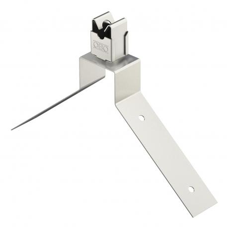 Supporto conduttore tetto, angolare, per RD 8 mm, acciaio inox