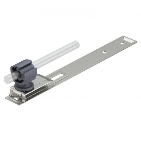 Supporto per tetti, in plastica, per RD 8-10 mm, base in acciaio inox