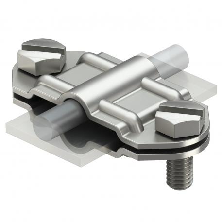 Morsetto sezionamento, per RD 8-10 e/o FL30 mm, acciaio inox