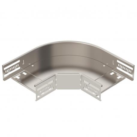 Curva di 90° 60 A4 150 | Acciaio legato, INOX 1.4571 | non trattato, ulteriore trattamento