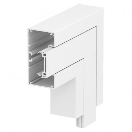 Angolare piatto, per canale incasso apparecchi Rapid 45-2 tipo GA-53100 100 | 53 | bianco; RAL 9010