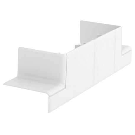 Adattatore raccordo a T, per canale incasso apparecchi Rapid 45-2 tipo GK-53130 190 | bianco; RAL 9010