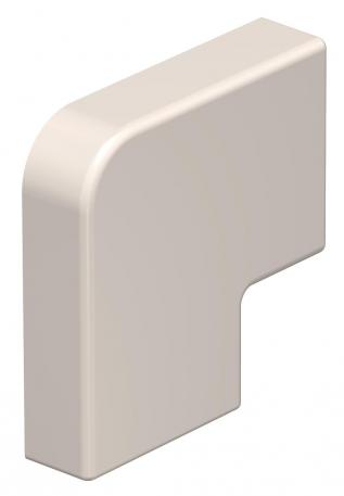 Coperchio angolo piano, per canale tipo WDK 10030  | 30 | bianco crema; RAL 9001