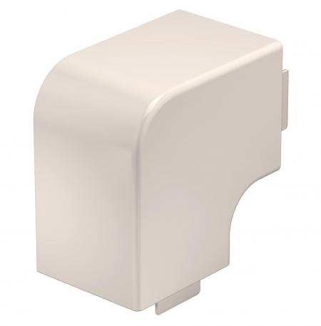 Coperchio angolo piano, per canale tipo WDK 60060  | 60 | bianco crema; RAL 9001