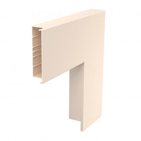 Curva piana, per canale di tipo WDK 80210  |  | bianco crema; RAL 9001