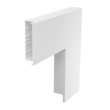 Curva piana, per canale di tipo WDK 80210  |  | bianco; RAL 9010