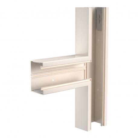 Derivazione a T, per canale porta apparecchi Rapid 80, tipo GK-70110 460 | bianco crema; RAL 9001