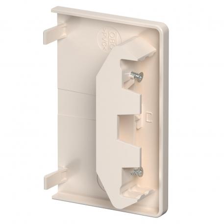 Elemento terminale, per canale porta apparecchi Rapid 80 tipo GA-70110  |  |  |  | bianco crema; RAL 9001