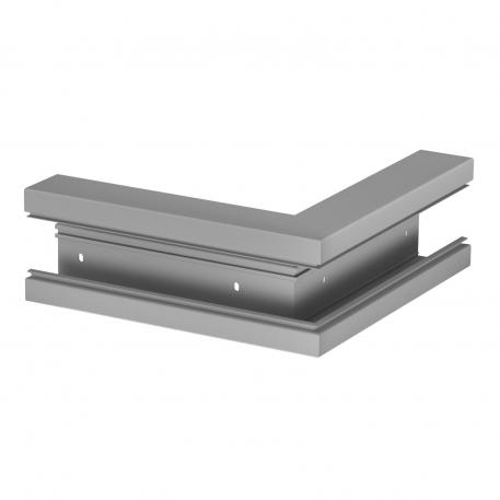 Angolo esterno, per canale porta apparecchi Rapid 80 tipo GK-70130 grigio pietra; RAL 7030