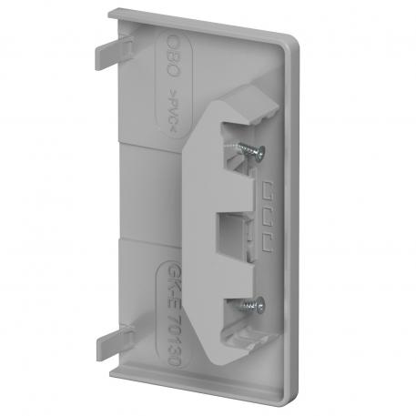 Elemento terminale, per canale porta apparecchi Rapid 80 tipo GK-70130  |  |  |  | grigio pietra; RAL 7030