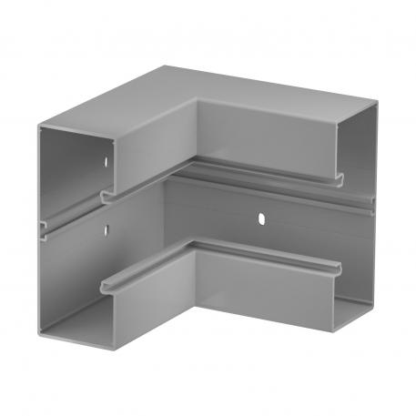 Angolo interno, per canale porta apparecchi Rapid 80 tipo GK-70170 grigio pietra; RAL 7030