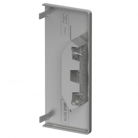 Elemento terminale, per canale porta apparecchi Rapid 80 tipo 70170  |  |  |  | bianco; RAL 9006