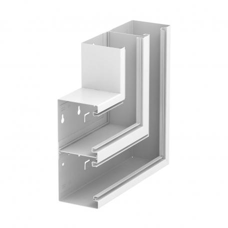 Curva piana, simmetrica, in salita, doppia, per canale incasso apparecchi Rapid 80 tipo GS-D90210