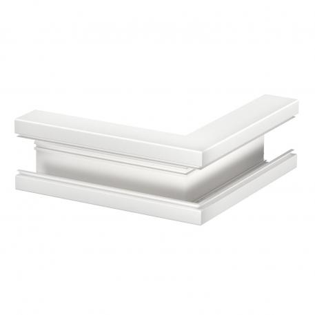 Angolo esterno, simmetrico, per canale porta apparecchi Rapid 80 tipo GA-S70130 bianco; RAL 9010