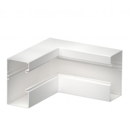 Angolo interno, asimmetrico, per canale incasso apparecchi Rapid 80, tipo GA-A90170 bianco; RAL 9010