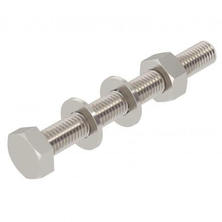 Vite a testa esagonale M10 A4 10 | 90 | 17 | 10 | Acciaio legato, INOX 1.4401